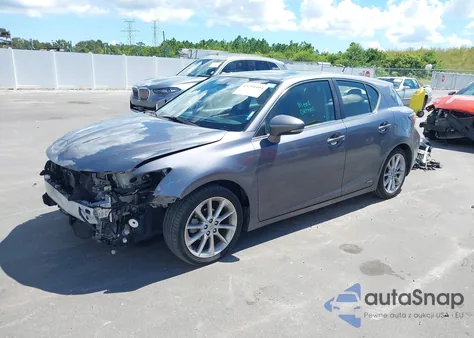 2012 Lexus Ct 200H Premium из США, поврежденный, VIN JTHKD5BH0C2097236
